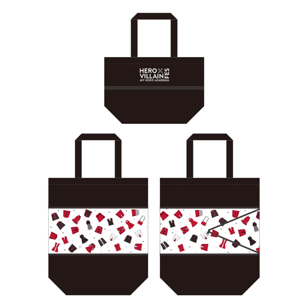 僕のヒーローアカデミア HERO×VILLAIN FES. 伸びるトートバッグ コンプリートビジュアル