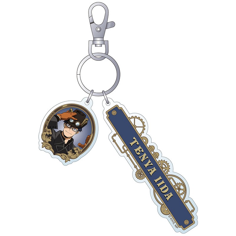 僕のヒーローアカデミア 2連アクリルキーホルダー/飯田天哉 スチームパンクVer.