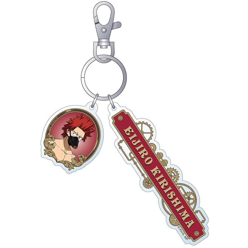 僕のヒーローアカデミア 2連アクリルキーホルダー/切島鋭児郎 スチームパンクVer.