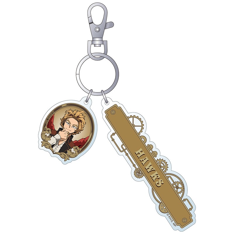 僕のヒーローアカデミア 2連アクリルキーホルダー/ホークス スチームパンクVer.