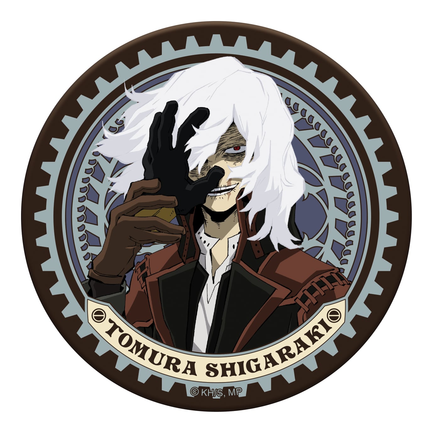 僕のヒーローアカデミア レザーコースター/死柄木弔 スチームパンクVer.