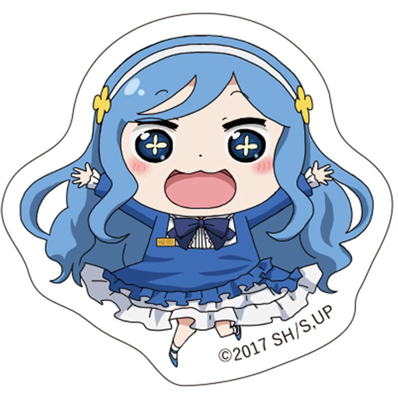 干物妹!うまるちゃんR ダイカットステッカー 橘・シルフィンフォード(ミニ)