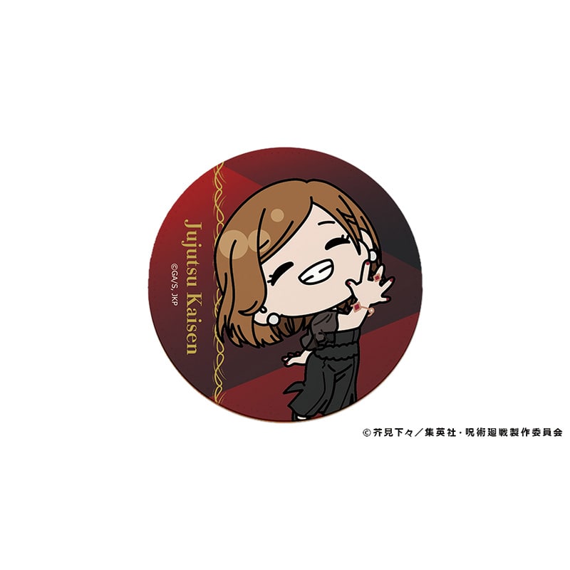 アニメ『呪術廻戦』5周年 レザーコースター 釘崎野薔薇 mochocho スーツビジュアル