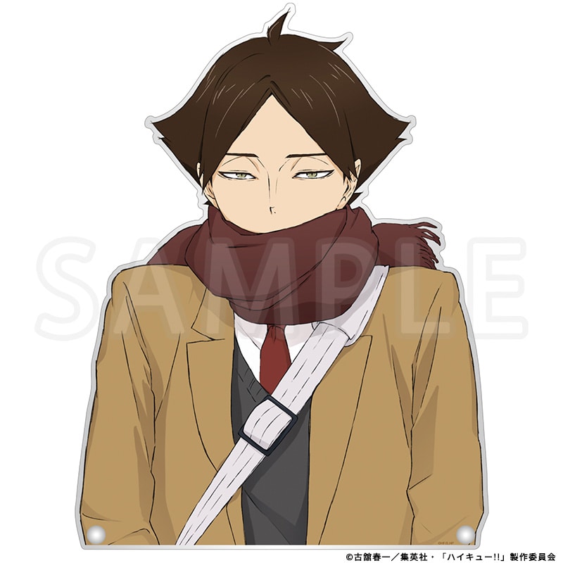 ハイキュー!! ダイカットアクリルパネル 角名倫太郎 冬制服Ver.
