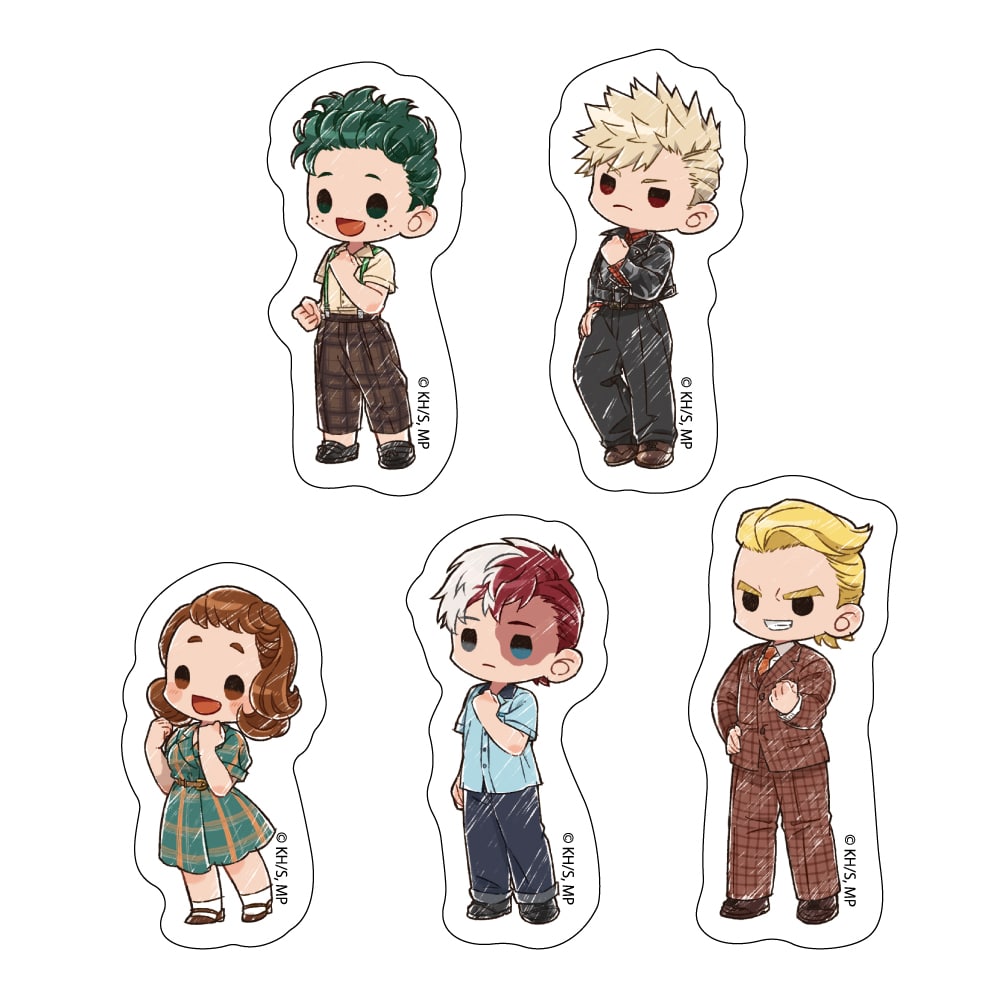 僕のヒーローアカデミア グラフアート フレークシール アメリカンレトロVer.