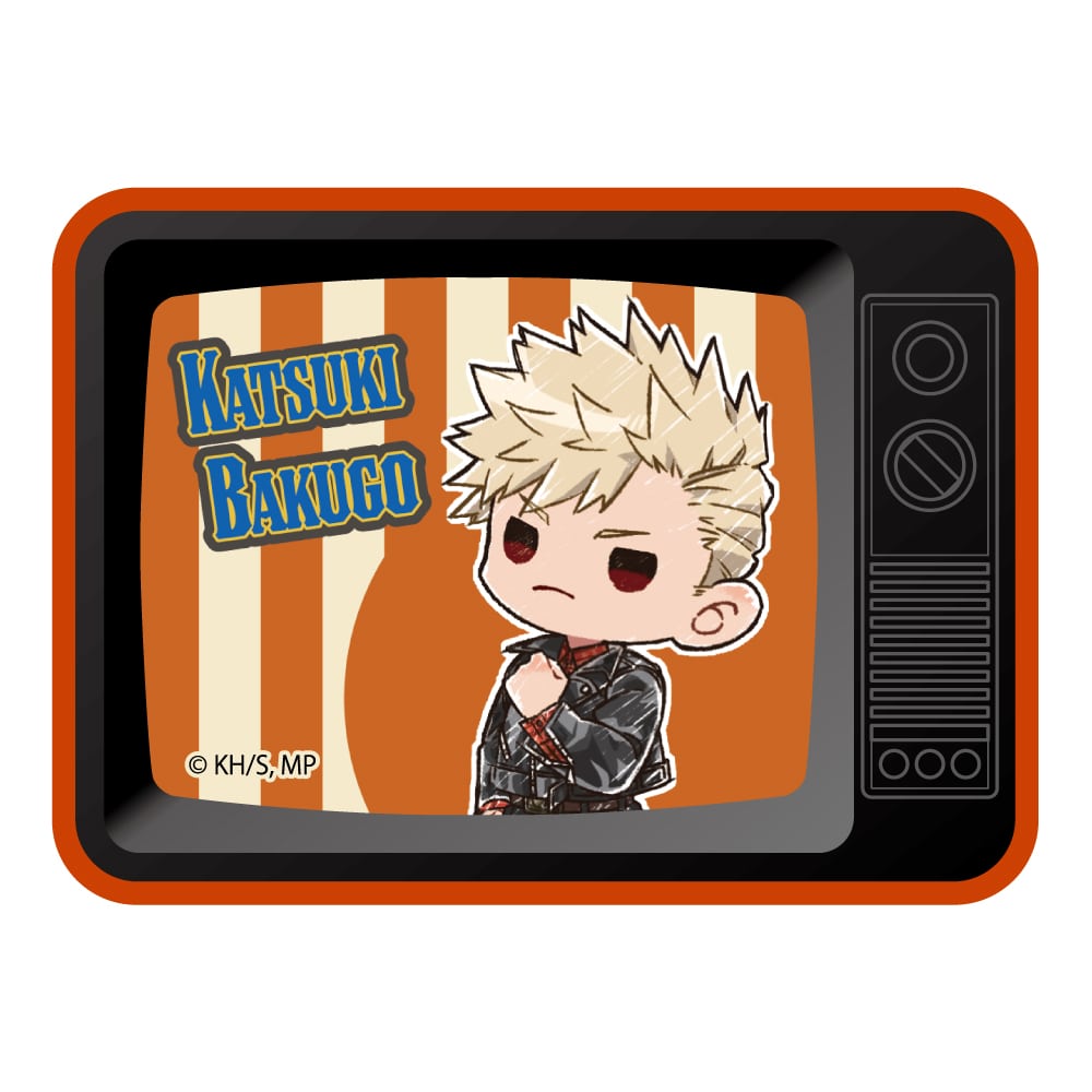 僕のヒーローアカデミア グラフアート TV型マグネット 爆豪勝己 アメリカンレトロVer.