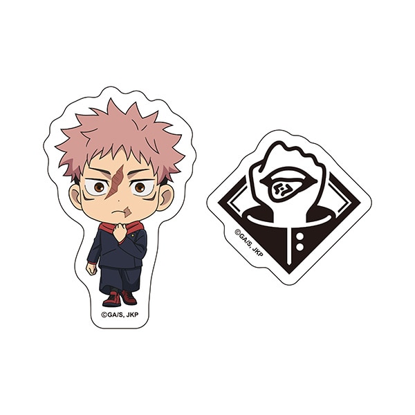 呪術廻戦 ミニキャラ ステッカーセット 虎杖悠仁