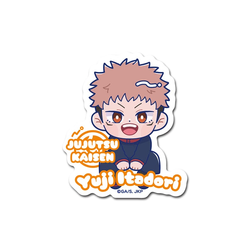 呪術廻戦 みまもりシリーズ ダイカットステッカー 虎杖悠仁