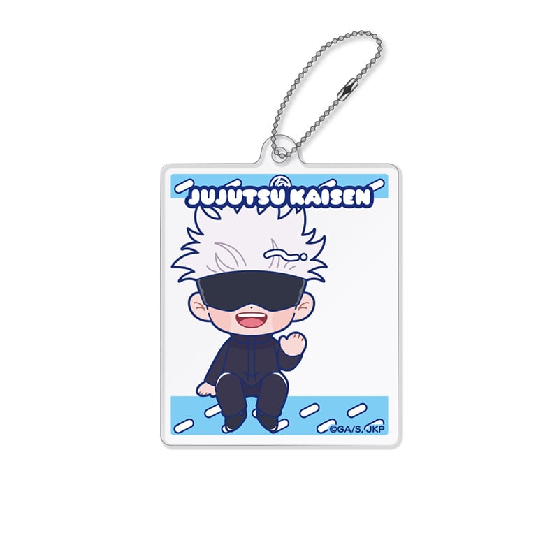呪術廻戦 みまもりシリーズ アクリルキーホルダー 五条 悟