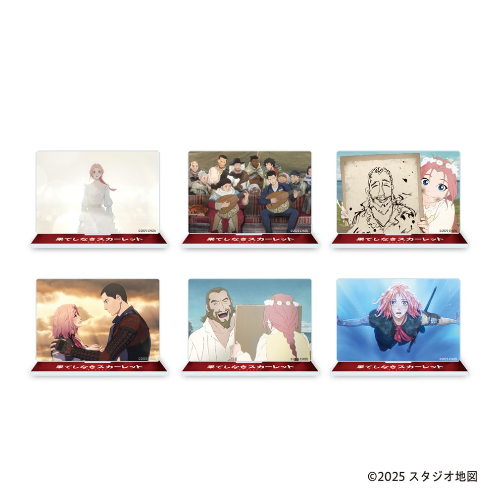 映画『果てしなきスカーレット』 トレーディングアクリルスタンド 【全6種】