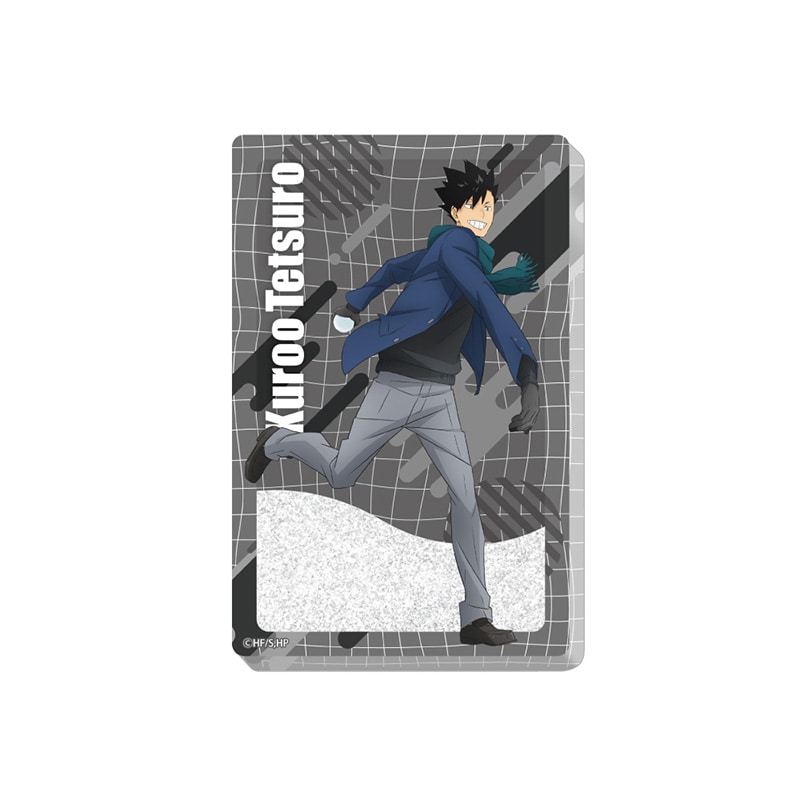 ハイキュー!! グリッターアクリルブロック 黒尾鉄朗 雪合戦Ver.