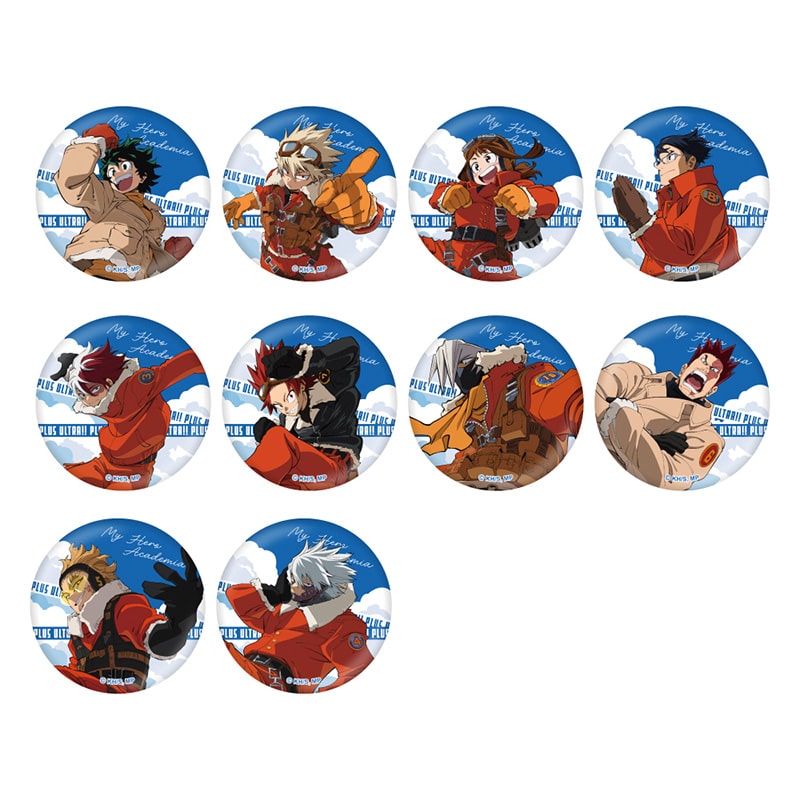 僕のヒーローアカデミア トレーディング缶バッジ JF2026 Ver.【全10種】 コンプリートセット