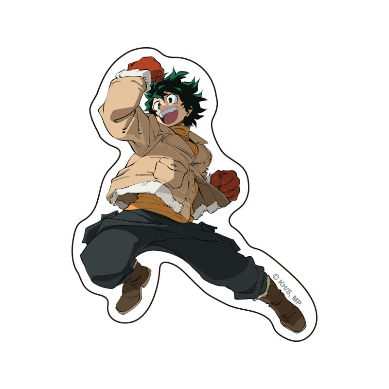 僕のヒーローアカデミア ダイカットステッカー 緑谷出久 JF2026 Ver.