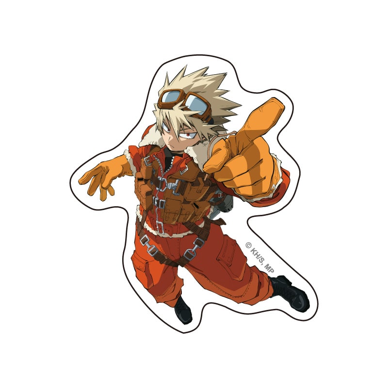 僕のヒーローアカデミア ダイカットステッカー 爆豪勝己 JF2026 Ver.