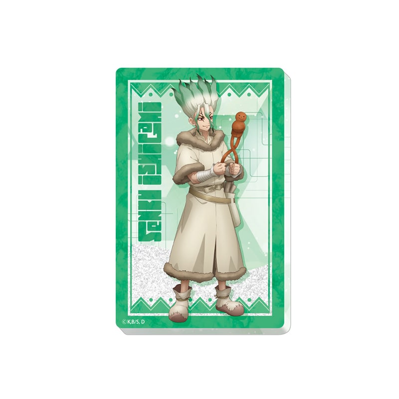Dr.STONE グリッターアクリルブロック 石神千空 雪遊びVer.