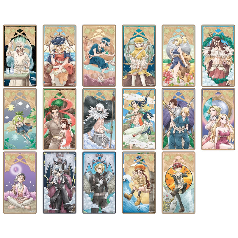 Dr.STONE トレーディングアクリルマグネット【全17種】 ランダム1個