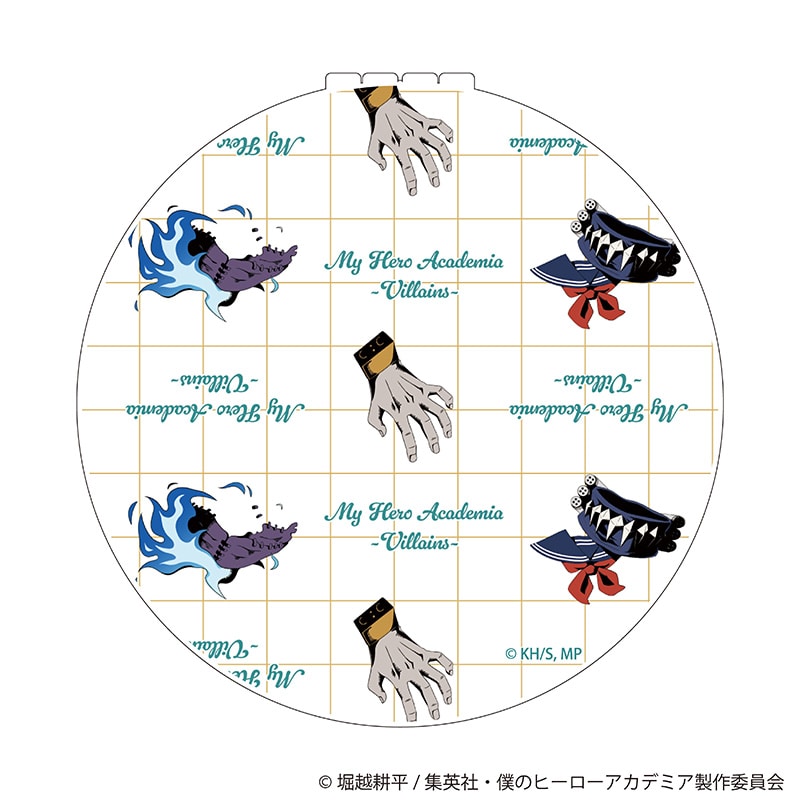 僕のヒーローアカデミア 丸型コンパクトミラー アメリカンレトロVer. 敵＜ヴィラン＞