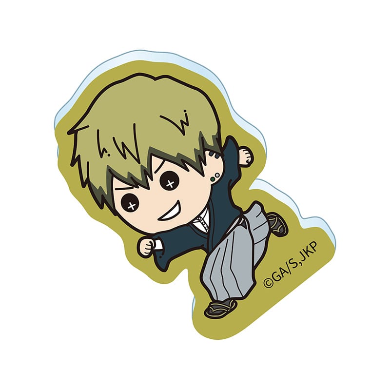 呪術廻戦 ミニアクリルステッカー 禪院直哉 たすっこ 疾走Ver.