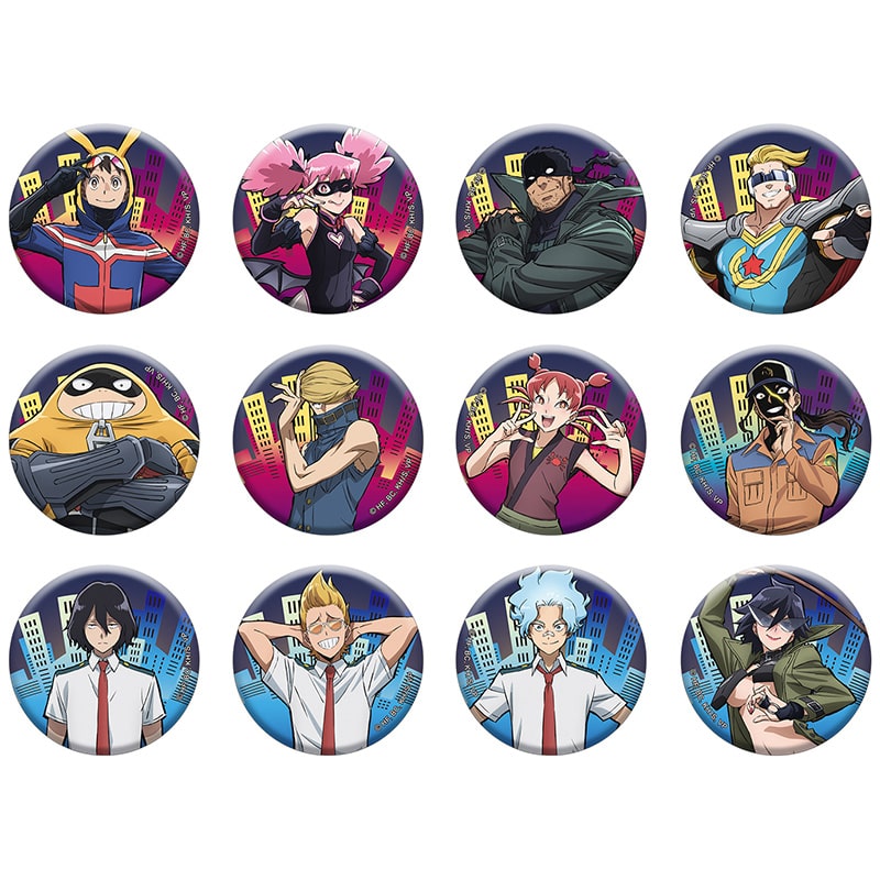 ヴィジランテ -僕のヒーローアカデミア ILLEGALS- 缶バッジコレクション【全12種】ランダム1個