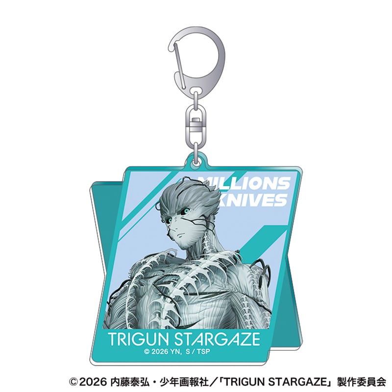 TRIGUN STARGAZE アクリルキーホルダー ミリオンズ・ナイヴズ