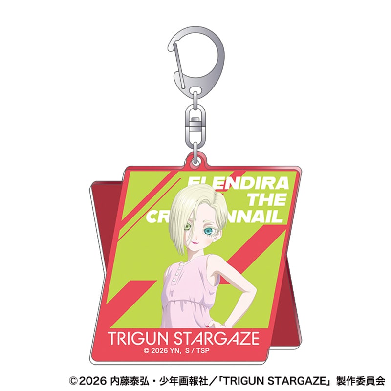 TRIGUN STARGAZE アクリルキーホルダー エレンディラ・ザ・クリムゾンネイル