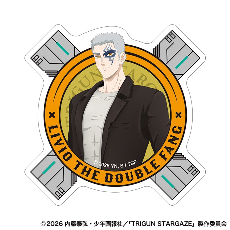 TRIGUN STARGAZE ステッカー リヴィオ・ザ・ダブルファング