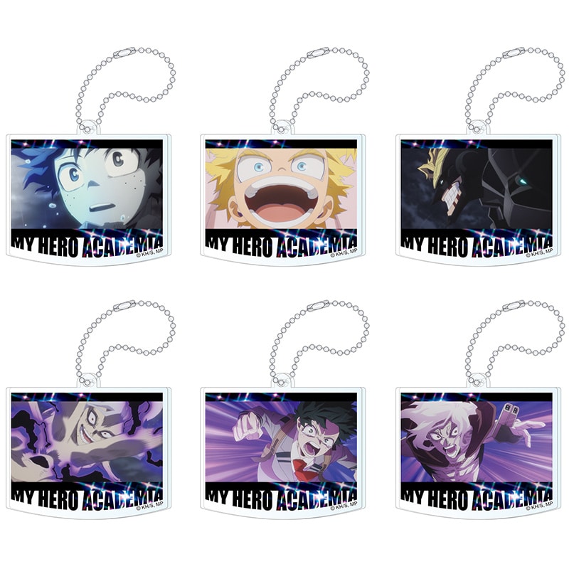 僕のヒーローアカデミア FINAL SEASON アクリルキーホルダーコレクション OP ver.【全6種】 6個セット