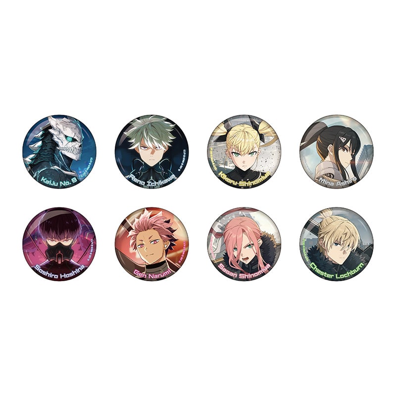 怪獣８号 THE GAME トレーディング缶バッジ【全8種】ランダム1個