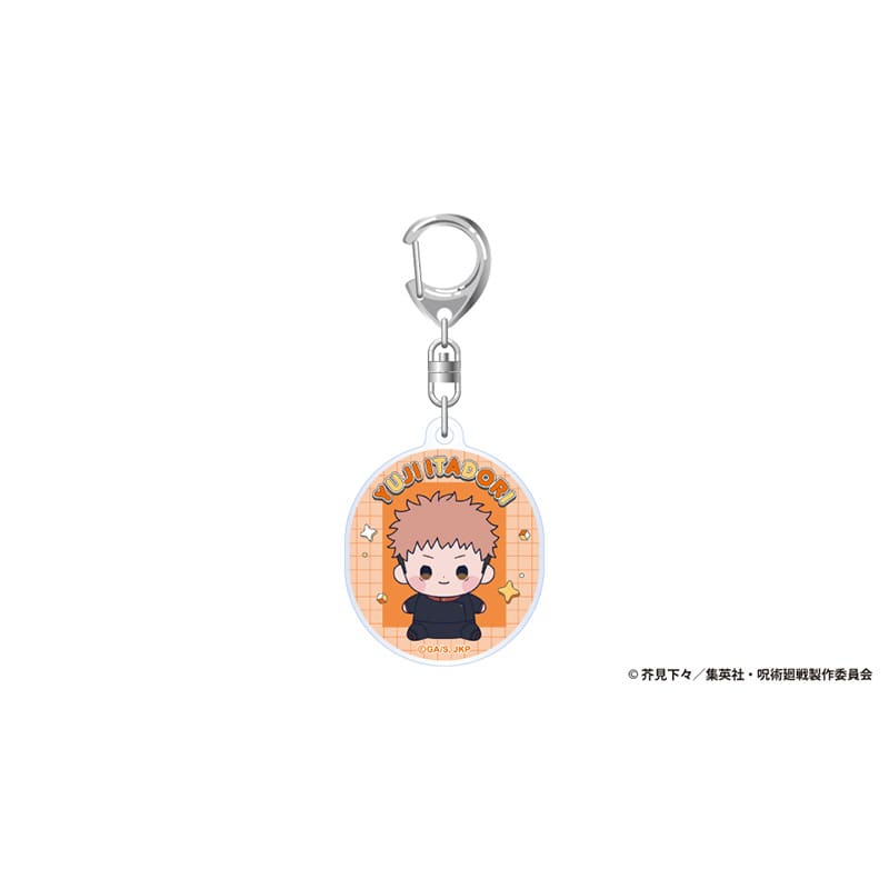 アニメ『呪術廻戦』5周年 もっちび アクリルキーホルダー 虎杖悠仁