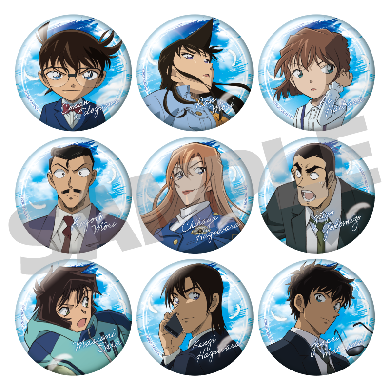 劇場版『名探偵コナン ハイウェイの堕天使』 トレーディング缶ミラー (本ポスター)