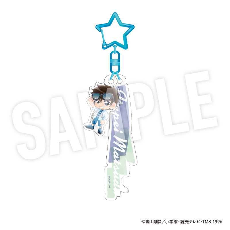 TVアニメ「名探偵コナン」 2連アクリルネームチャーム Seasideデフォルメ （松田陣平）