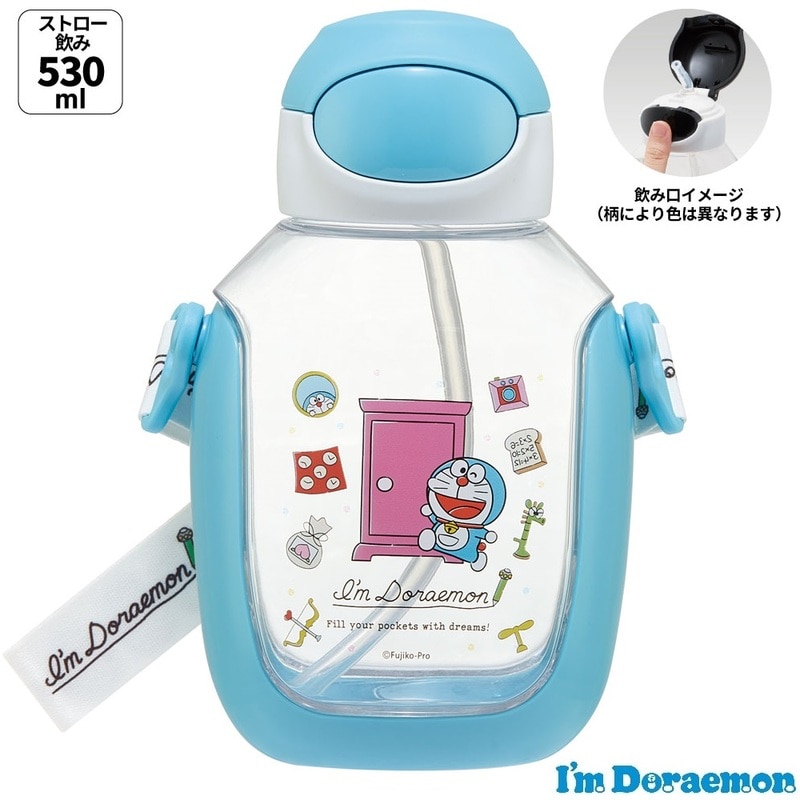 I’ｍ Doraemon ワンプッシュストローボトル