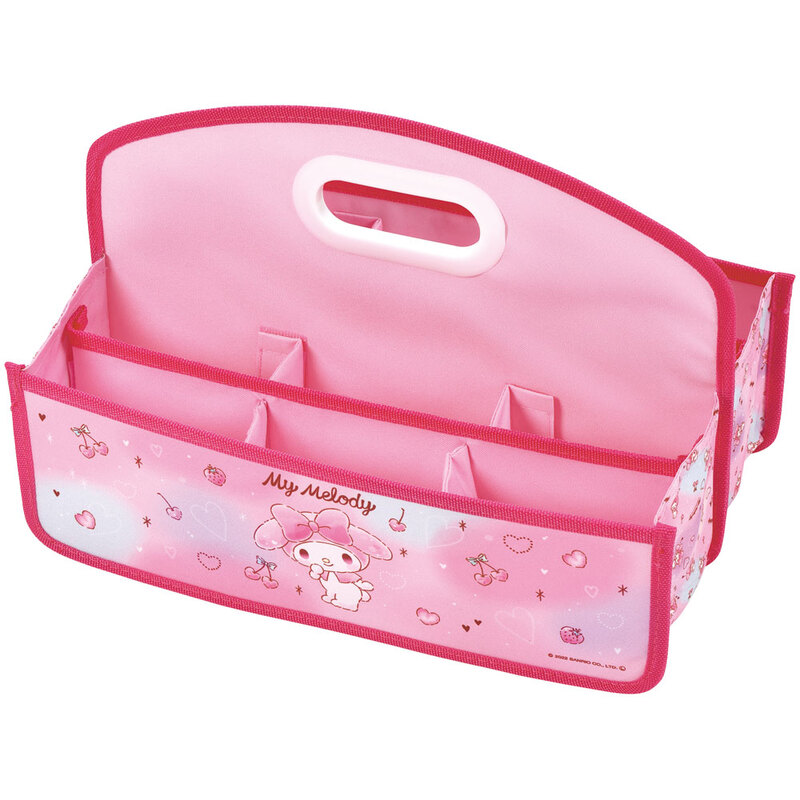 どこでも収納BOX　マイメロディ　ラブラブきゅん