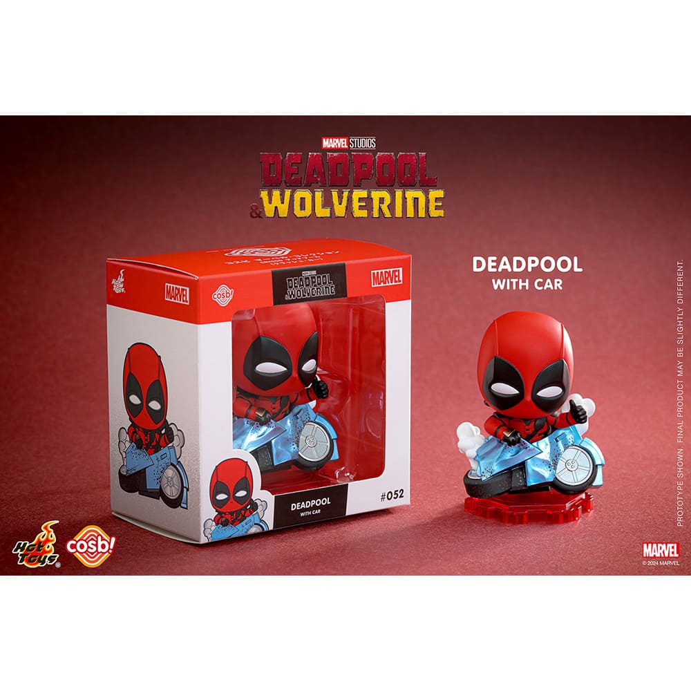 【コスビ】マーベル・コレクション #052 デッドプール（クラッシュ・カー）［映画『デッドプール＆ウルヴァリン』］