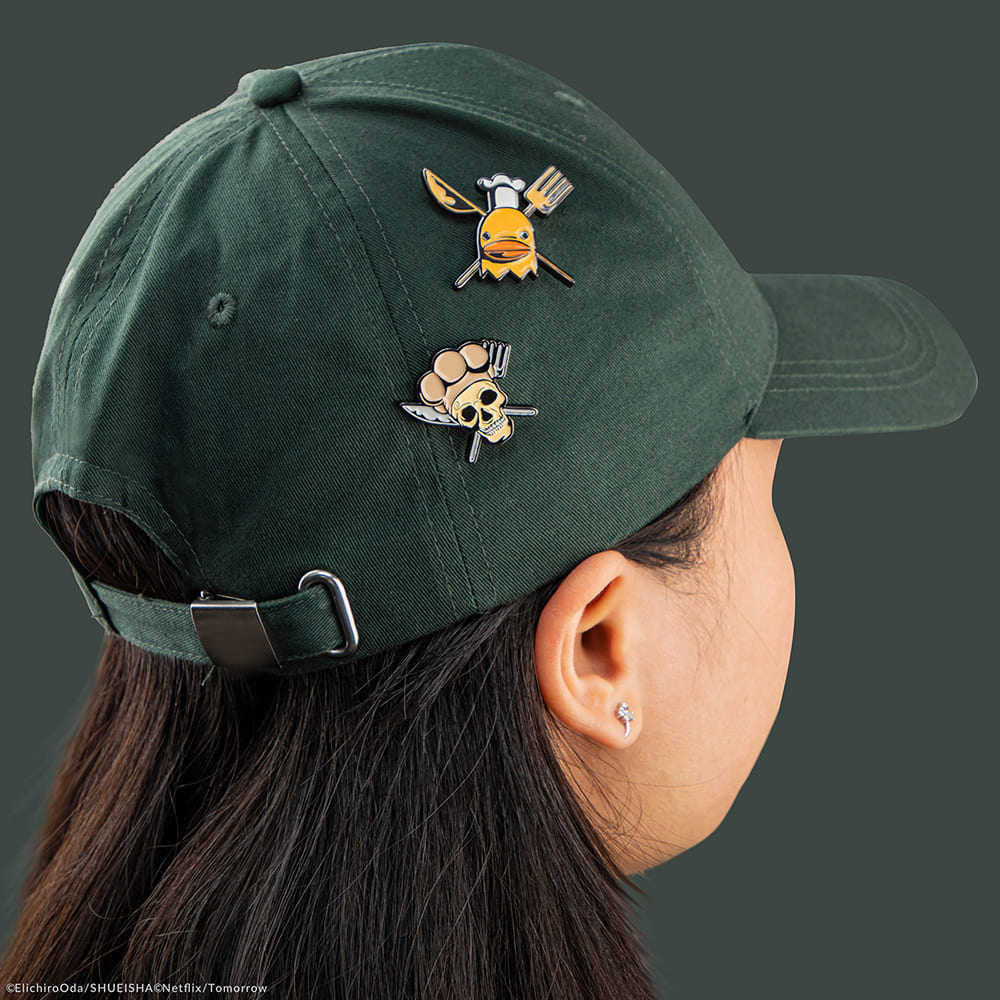 『ONE PIECE』（Netflix）【ピンバッジ】サンジ＆ゼフ（アイコン）