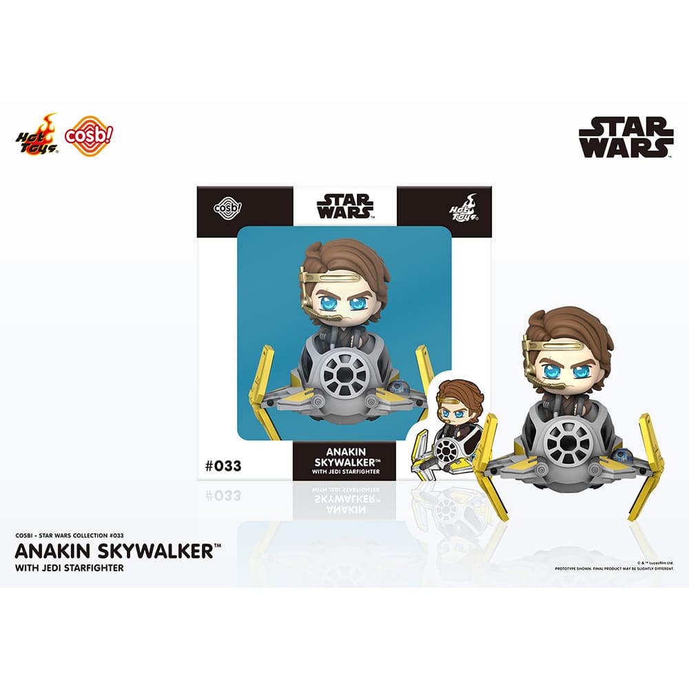 【コスビ】#033 アナキン・スカイウォーカー＆ジェダイ・スターファイター［映画『スター・ウォーズ』］