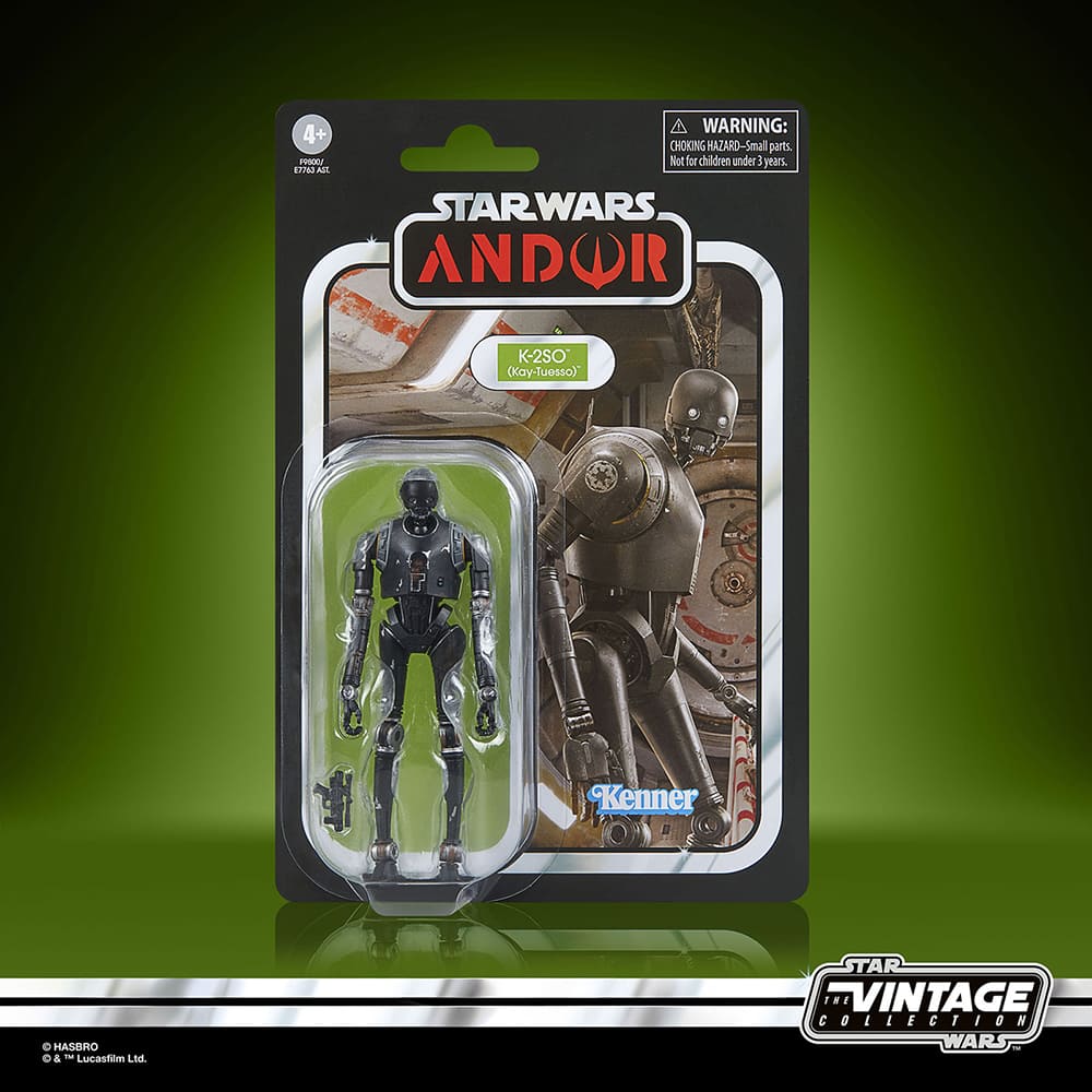 『スター・ウォーズ』「VINTAGEシリーズ」3.75インチ・アクションフィギュア K-2SO［TVドラマ『キャシアン・アンドー』］