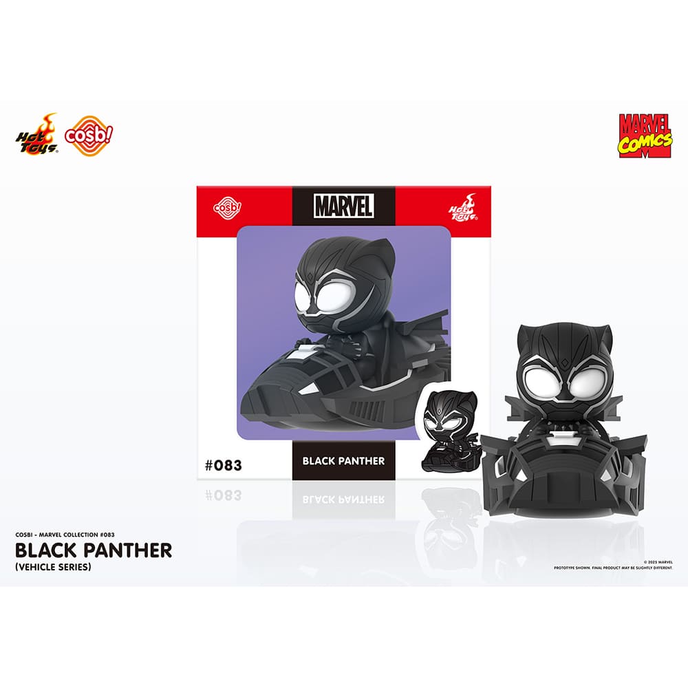 【コスビ】マーベル・コレクション#083ブラックパンサー（ビークル・シリーズ）［コミック］