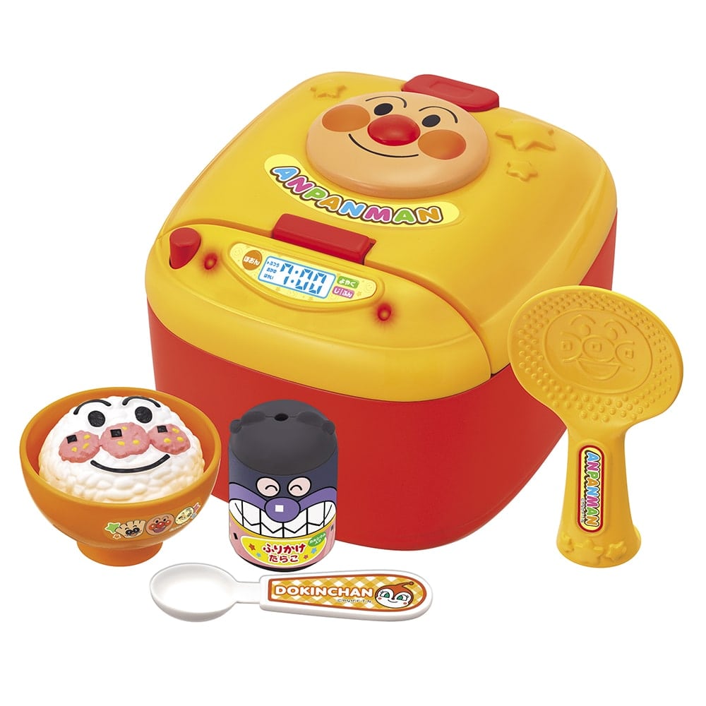 ごはんがたけたよ！アンパンマンのすいはんきセット