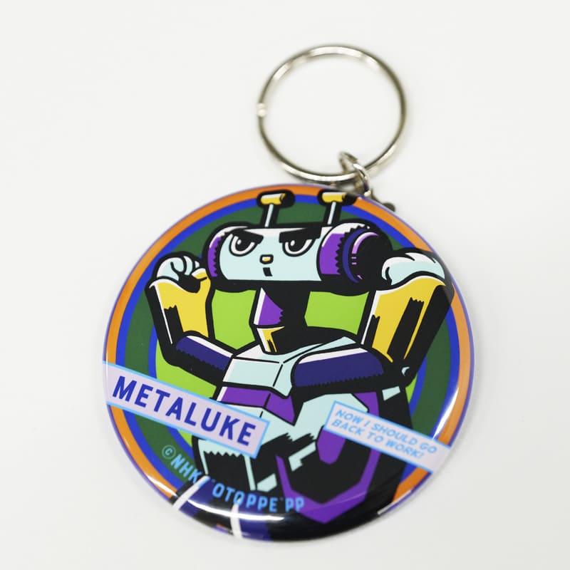 オトッペ　コミック メタルク 缶バッジキーホルダー