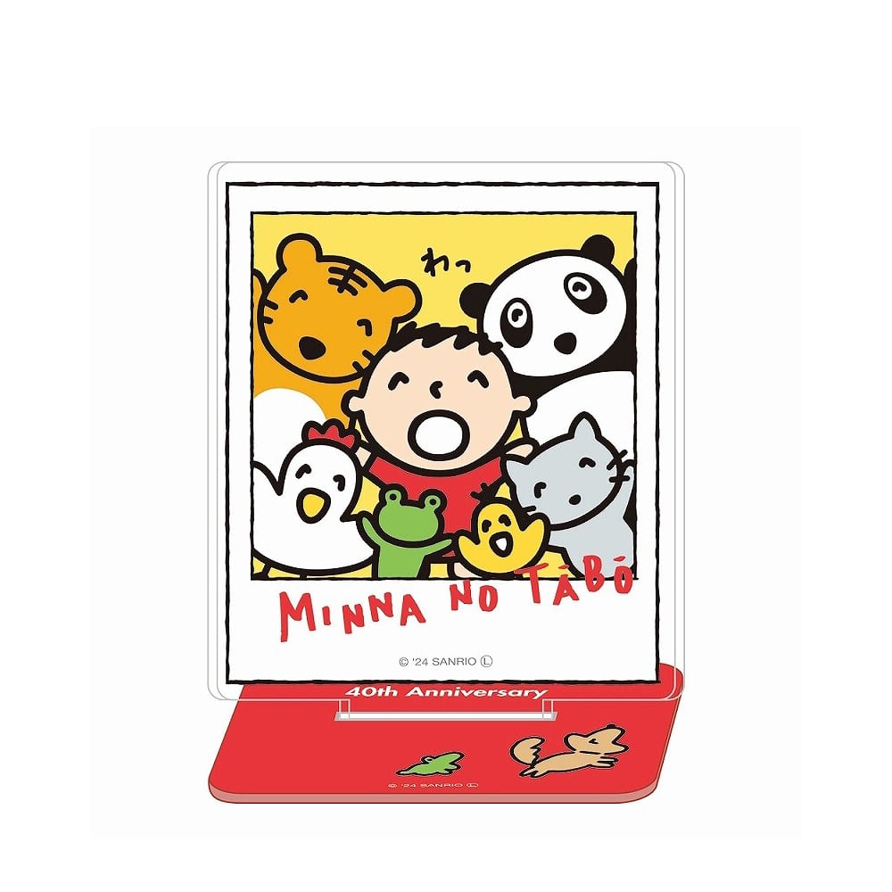 みんなのたあ坊 クリップ付きアクリルスタンド 集合