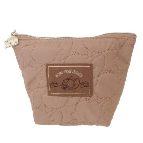 トムとジェリー　キルティングシリーズ 舟形ポーチ／ジェリー