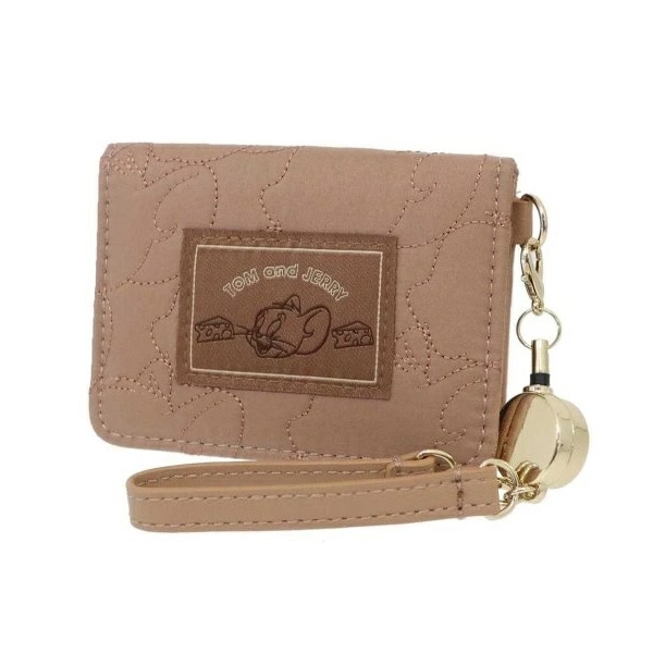 トムとジェリー　キルティングシリーズ オープンパスケース／ジェリー