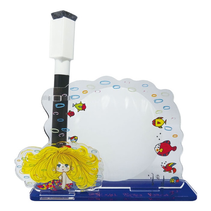 水森亜土　アクリルメモボード／ウミ