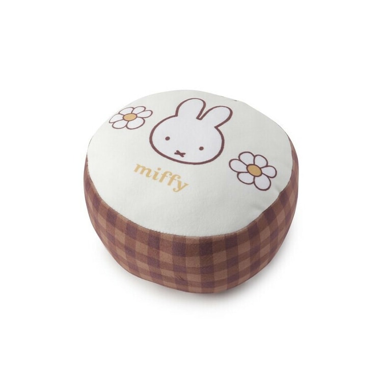 ミッフィー ストロベリー＆チョコレート パフクッション ブラウン