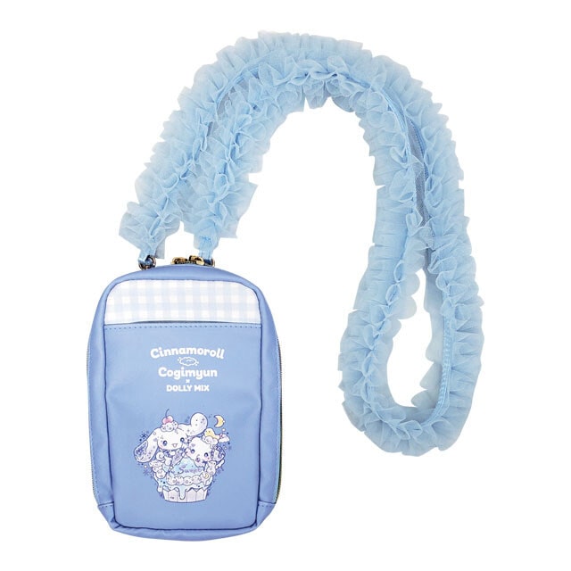 シナモン&こぎみゅん×DollyMix　ショルダー バッグ フリル／blue
