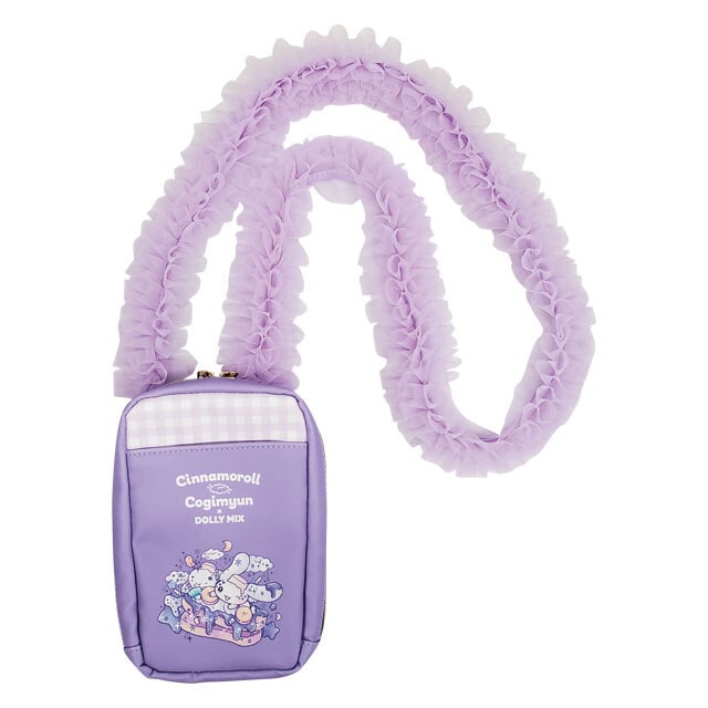 シナモン&こぎみゅん×DollyMix　ショルダー バッグ フリル／purple