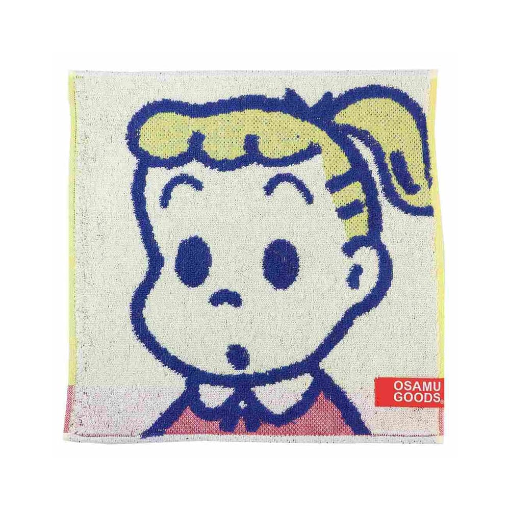 オサムグッズ　ジャガードハンカチタオル カラフル（ジル）