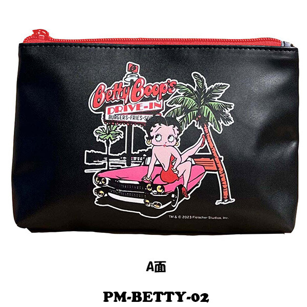 ベティブープ スクエア ポーチ／PM-BETTY-02
