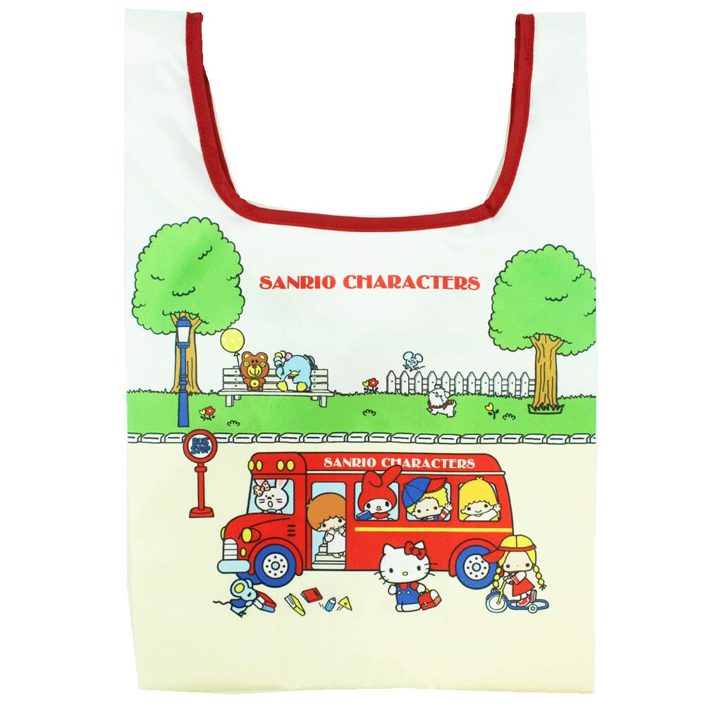 ハローキティ　復刻版デザイン　ミニエコバッグ（収納袋付き）09